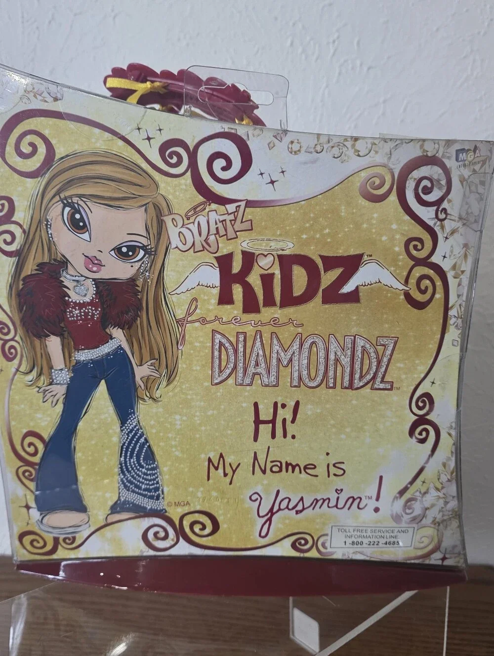 2006 MGA Bratz Kidz Forever Diamondz Yasmin Doll Target Exclusive NIB